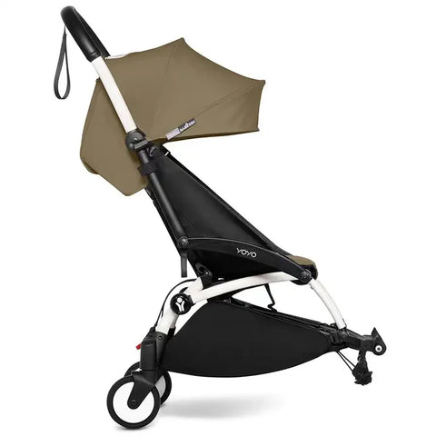 Babyzen Yoyo Connect Stroller - White Frame With Color Pack 6+ (Toffee)