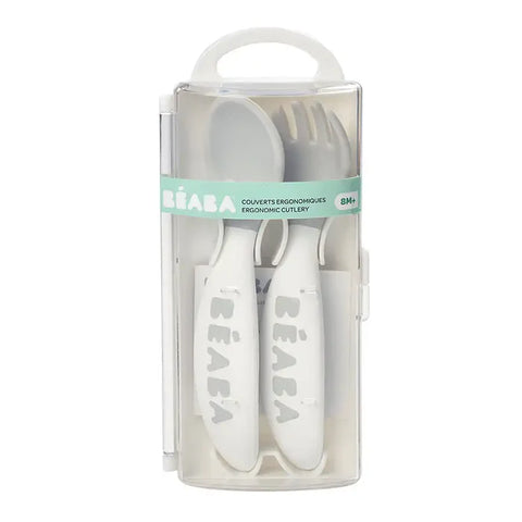 Beaba Training Fork And Spoon 2Nd Age (Light Mist)