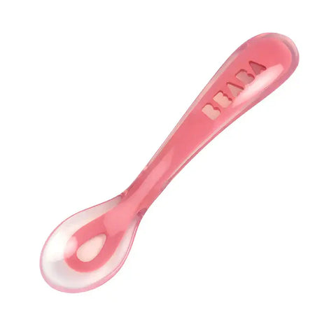 Beaba Silicone Suction Divided Plate (Pink)