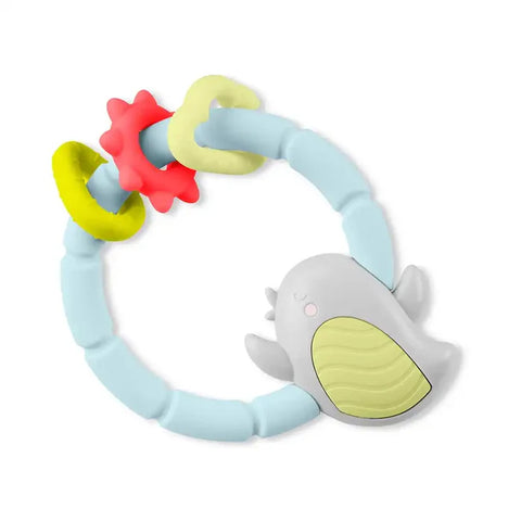 Skip Hop Silver Lining Cloud Teethe & Play Toy Bird