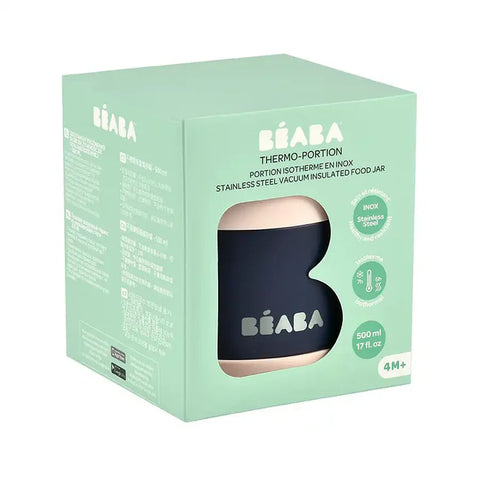 Beaba Thermo-Portion 500Ml (Lightpink/Night Blue)