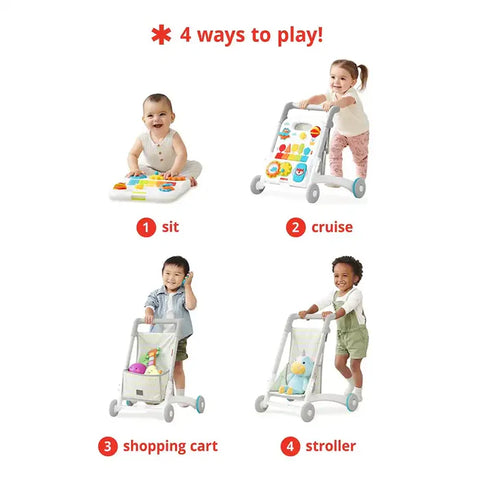 Skip Hop Explore & More Grow Along 4-In-1 Activity Walker