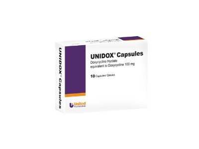 Buy Unidox Soft Gelattin Capsule 100 Mg 10 CAP Online - Kulud Pharmacy