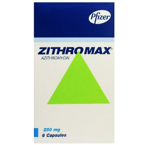 Buy Zithromax Capsule 250 Mg 6 CAP Online - Kulud Pharmacy