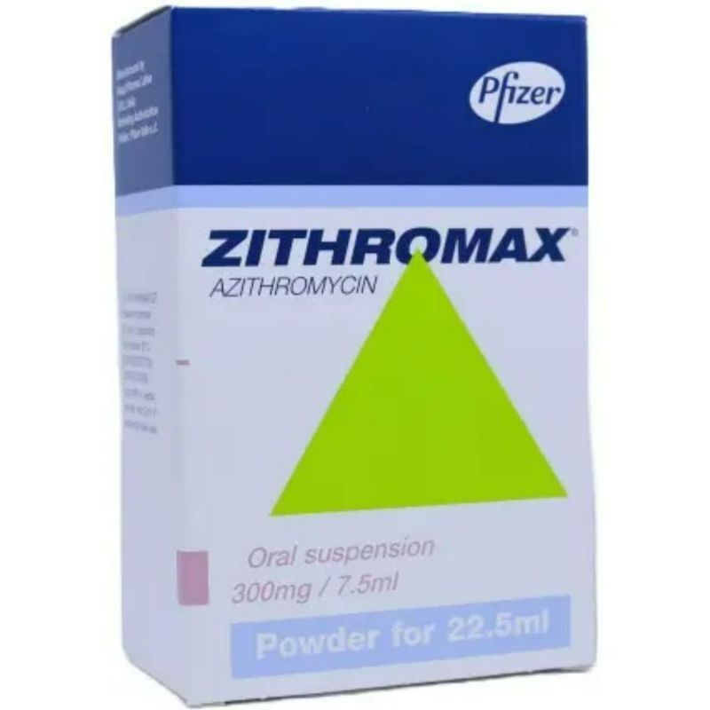 ZITHROMAX 300MG SUSP 22.5ML | Kulud Pharmacy