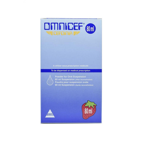 Buy Omnicef Powder For Oral Suspension 125 Mg 80 ML Online - Kulud Pharmacy