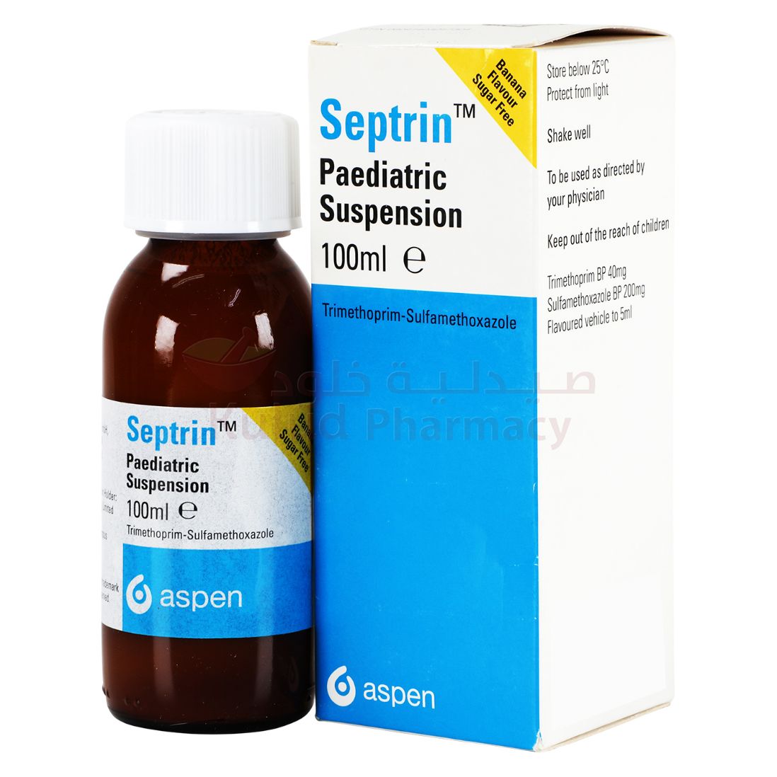 Septrin Paediatric Suspension 100 ML | Kulud Pharmacy
