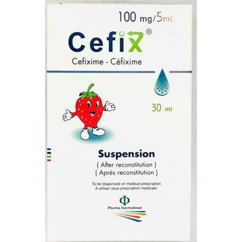 Buy Cefix 100Mg Susp 30Ml 30ML Online - Kulud Pharmacy