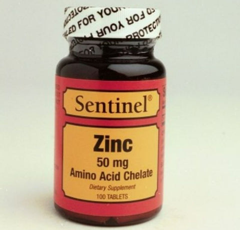 Buy Sentinel Zinc Tablet 50 Mg 100 PC Online - Kulud Pharmacy