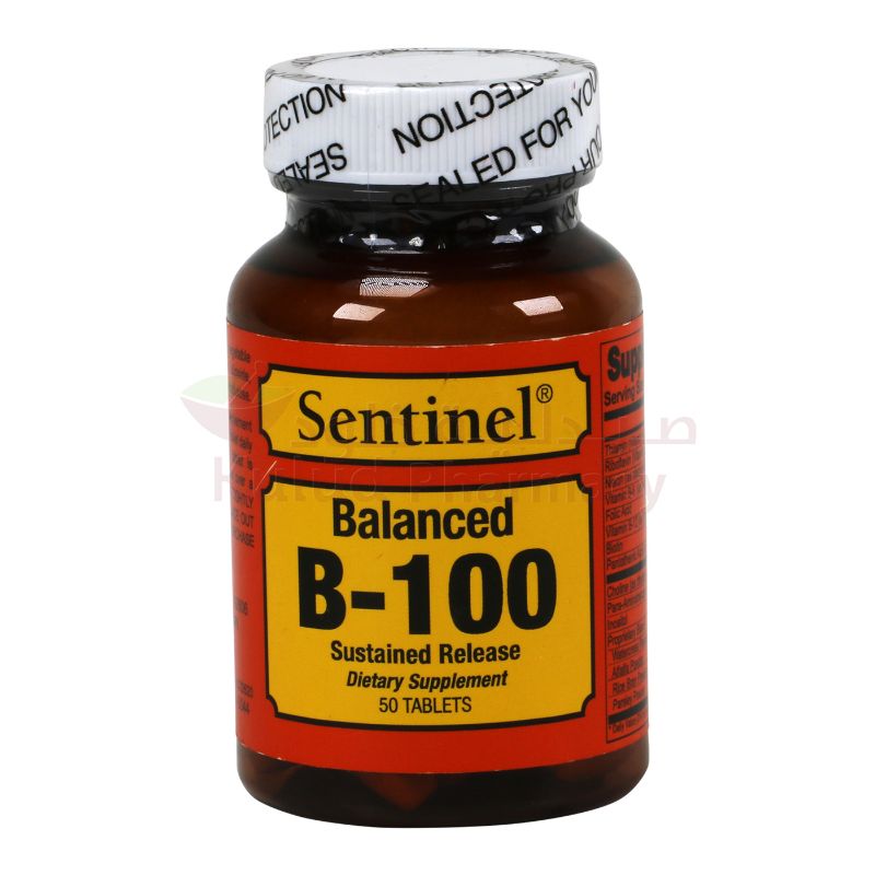 Sentinel Balance B Tablet 100 Mg 50 Tab | B Vitamins Sentinel Balance B Tablet 100 Mg 50 Tab | B Vitamins