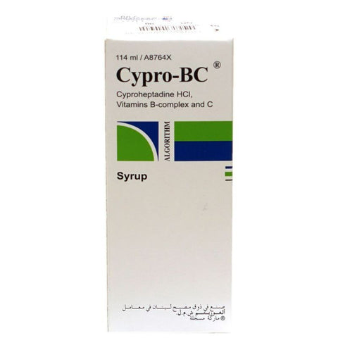 Cyprocare Cypro Bc Syrup 114 ML | Kulud Pharmacy