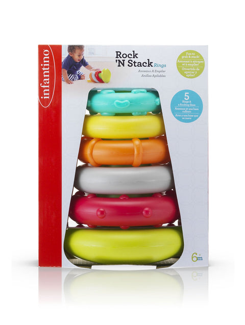 Infantino Rock'N Stack Rings Kulud Pharmacy - Main Image
