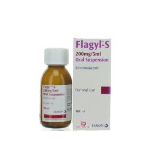 Buy Flagyl S Suspension 200Mg 100 ML Online - Kulud Pharmacy