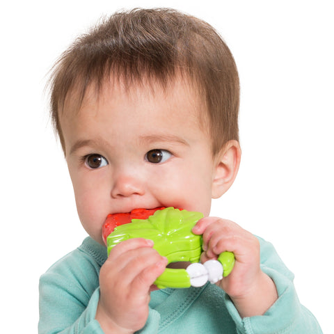 Infantino - Vibrating Teether - Strawberry