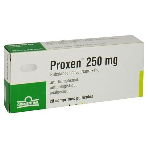 Buy Proxen Tablet 250 Mg 20 PC Online - Kulud Pharmacy