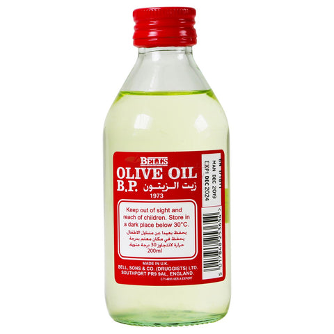 Buy Bells Olive Oil 200 ML Online - Kulud Pharmacy