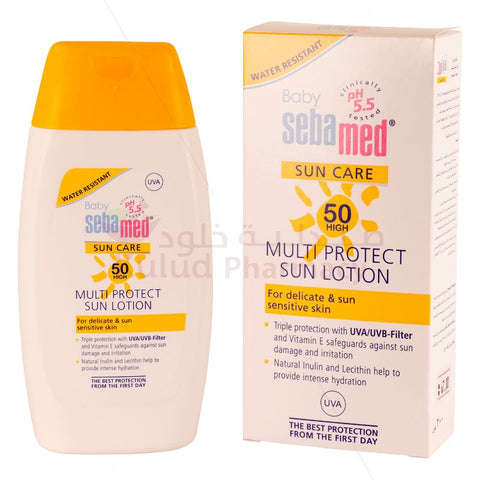 Buy Sebamed Baby Sun Uva50+ Lotion 200 ML Online - Kulud Pharmacy