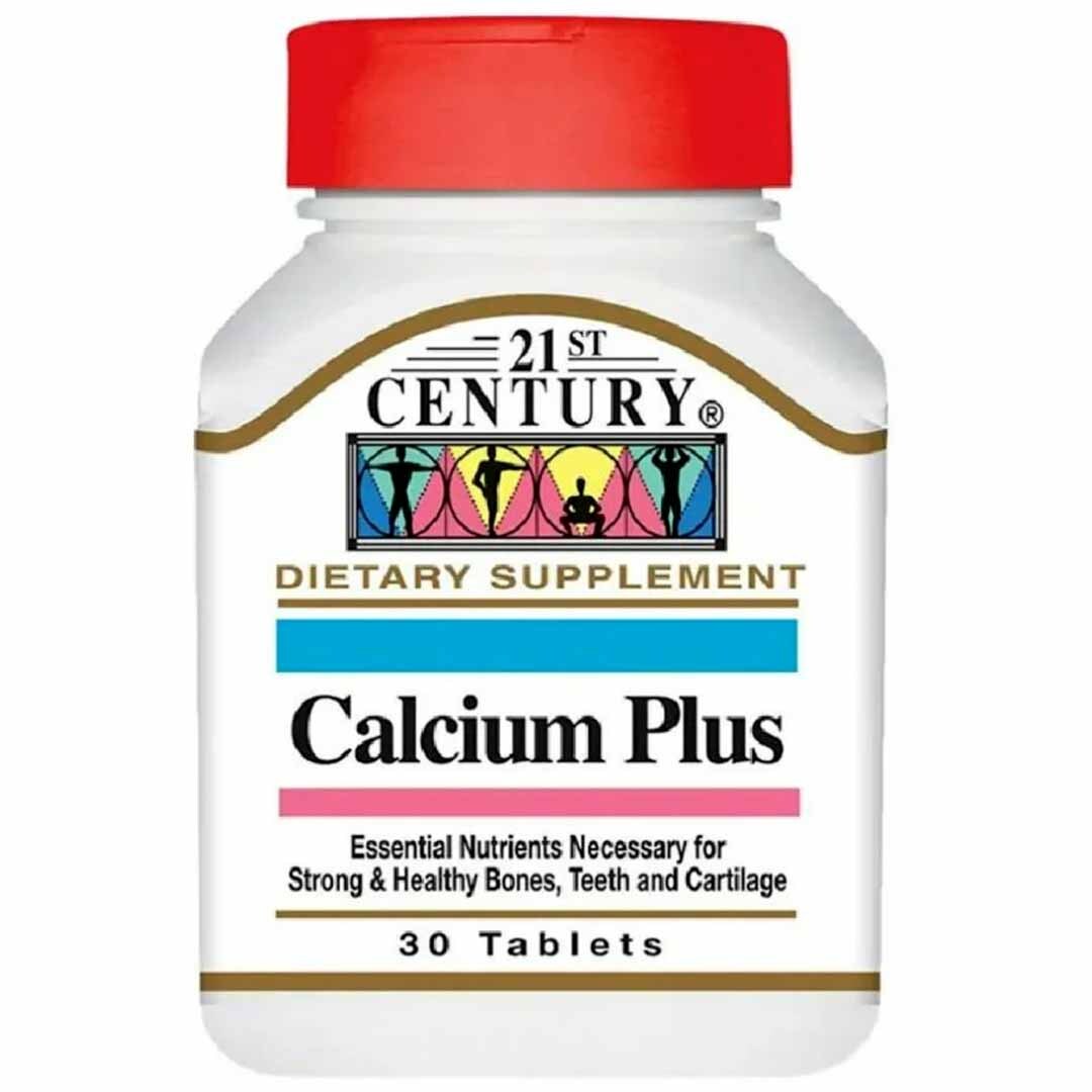 21St Century Calcium Plus Tablet 30 PC | Kulud Pharmacy