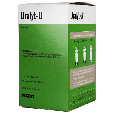 Buy Uralyt U Modified-Release Granules 280 GM Online - Kulud Pharmacy