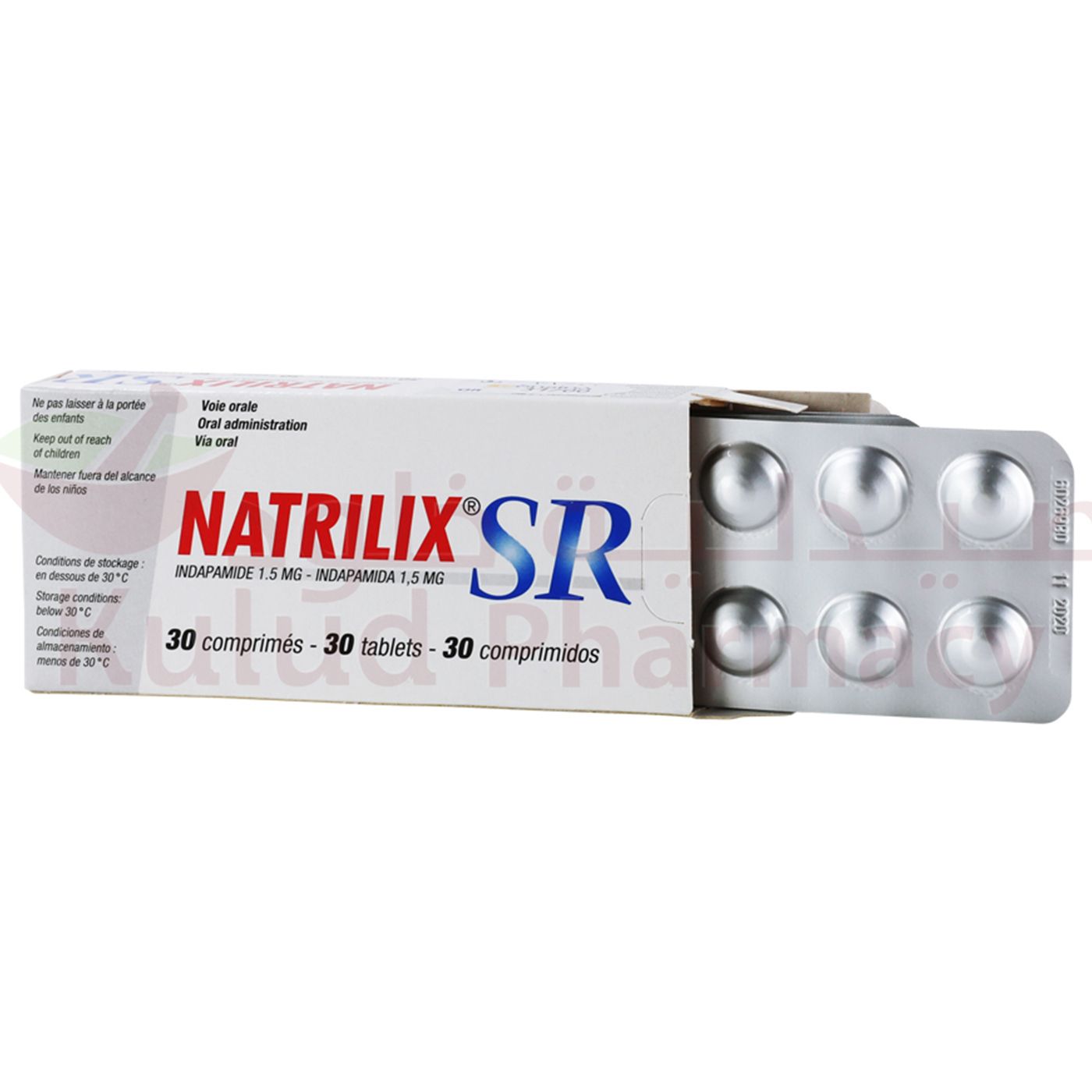 Natrilix Sr Tablet 1.5 Mg 20 PC | Kulud Pharmacy