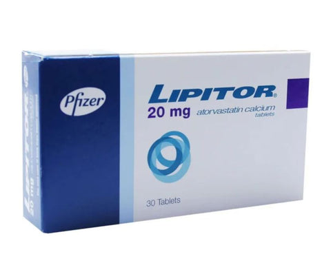 Buy Lipitor Tablet 20 Mg 30 PC Online - Kulud Pharmacy