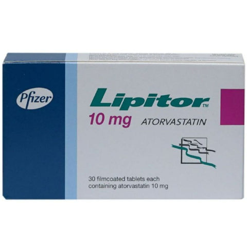 Buy Lipitor Tablet 10 Mg 30 PC Online - Kulud Pharmacy