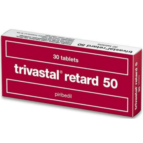 Buy Trivastal Prolonged-Release Tablet 50Mg 30 PC Online - Kulud Pharmacy