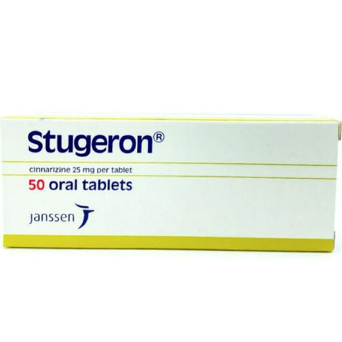 Buy Stugeron Tablet 25 Mg 50 PC Online - Kulud Pharmacy
