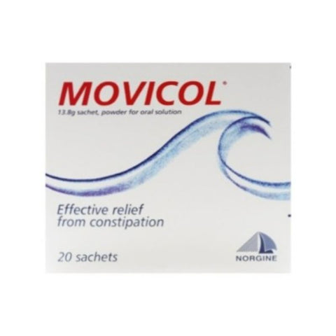 Buy Movicol Sachets 20 PC Online - Kulud Pharmacy