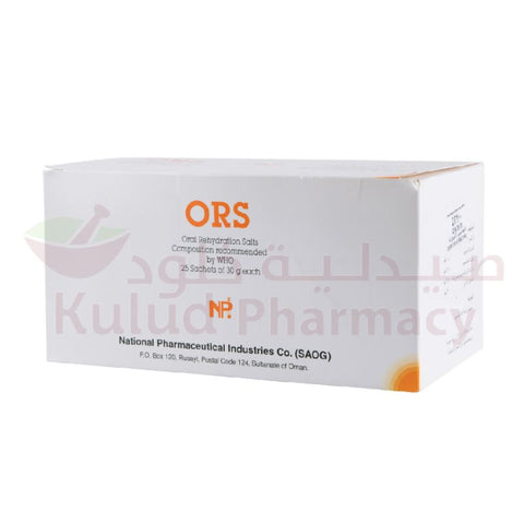 Buy Ors Sachets 25 DO Online - Kulud Pharmacy