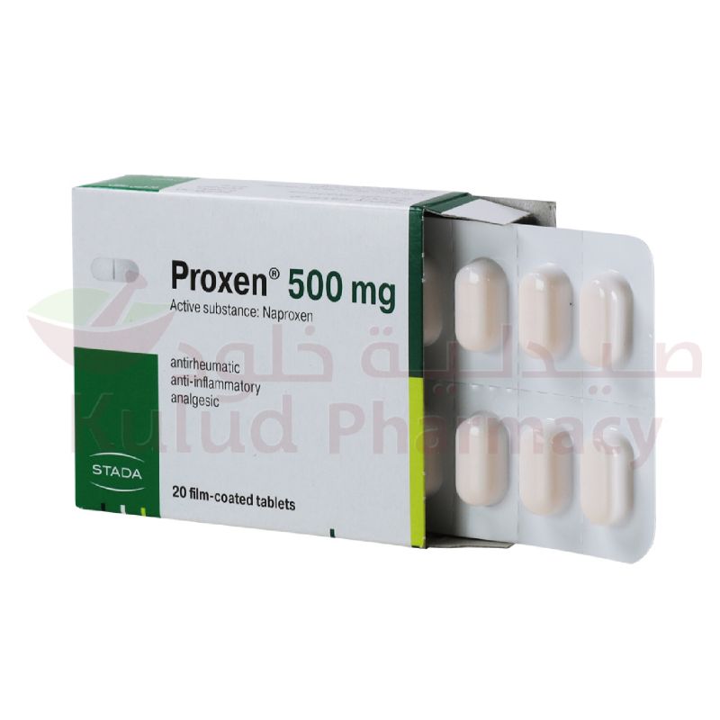 Proxen Tablet 500 Mg 20 PC | Kulud Pharmacy
