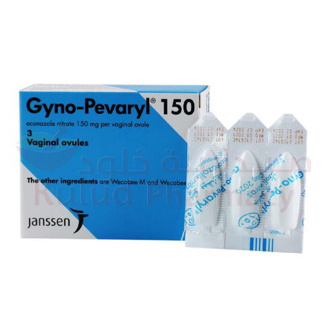 Buy Gyno Pevaryl Vaginal Suppository 150 Mg 3 PC Online - Kulud Pharmacy