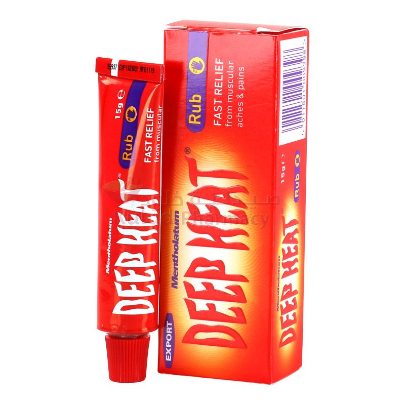 Deep Heat Cream 15 GM | Kulud Pharmacy