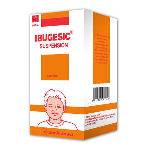 Buy Ibugesic 100Mg Suspension 100MG Online - Kulud Pharmacy