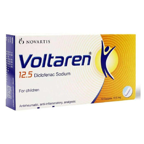 Voltaren Suppository 12.5 Mg 10 PC