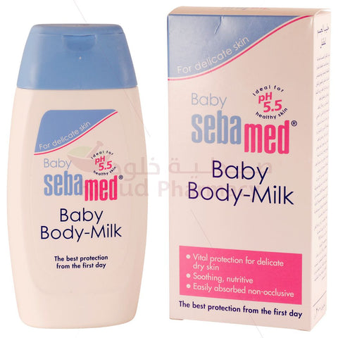 Buy Sebamed Baby Body Milk 200 ML Online - Kulud Pharmacy