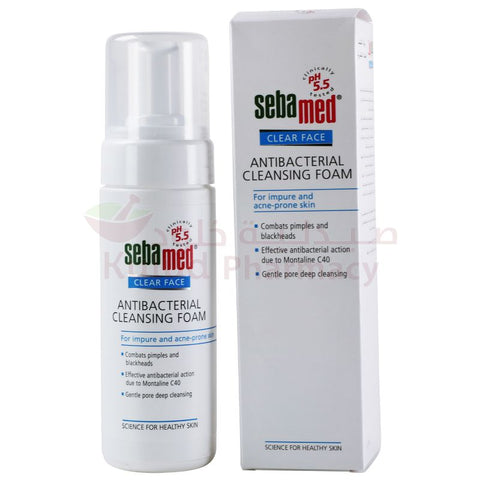 Buy Sebamed Clear Face Foam 150 ML Online - Kulud Pharmacy
