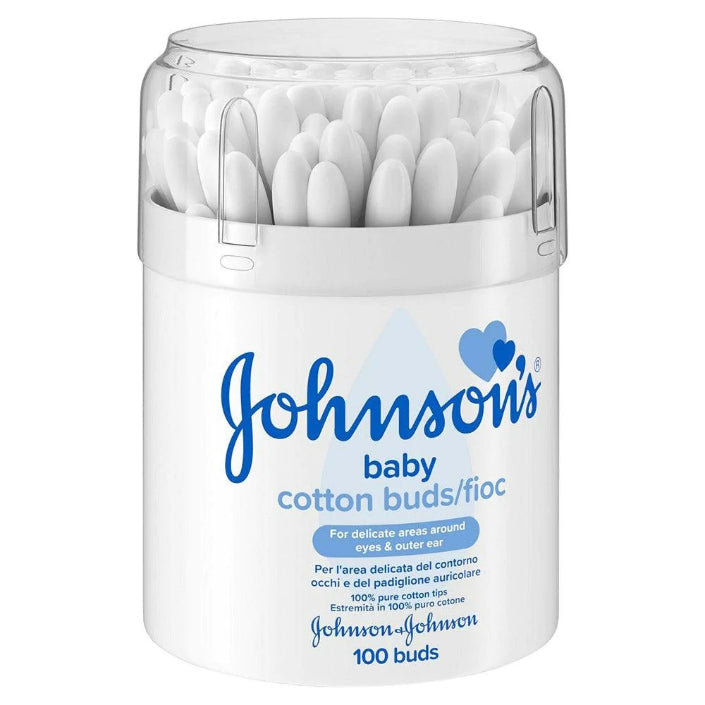 Johnson And Johnson Cotton Buds 100 PC | Kulud Pharmacy