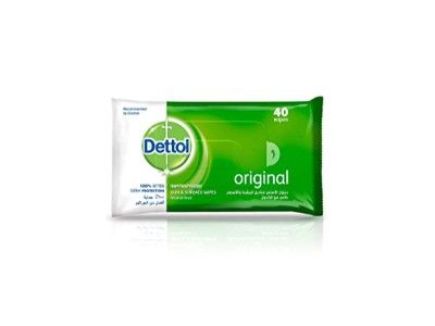 Buy Dettol Wipes 40 PC Online - Kulud Pharmacy