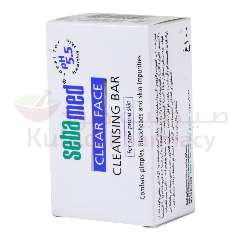 Sebamed Clear Face Soap Bar 100 GM | Cleansers Sebamed Clear Face Soap Bar 100 GM | Cleansers