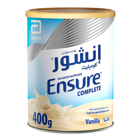 Buy Ensure Vanilla Milk Formula 400 GM Online - Kulud Pharmacy