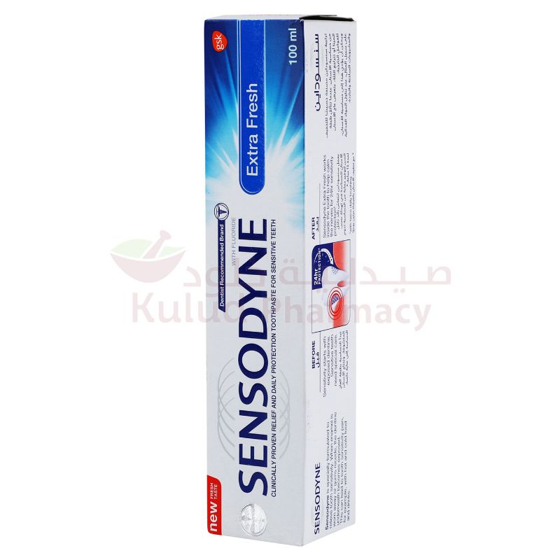 Sensodyne Extra Fresh Toothpaste 100 ML | Kulud Pharmacy