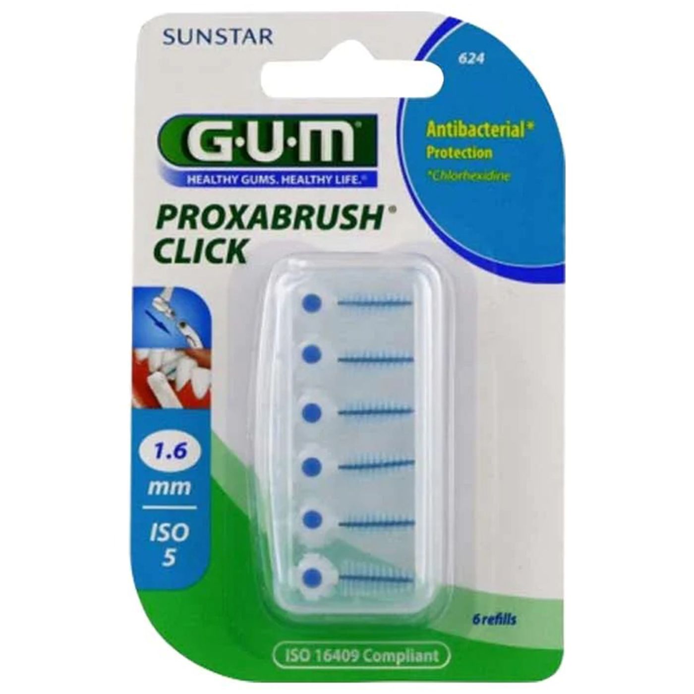 Butler Gum Proxa Interdental Brush 6 PC Kulud Pharmacy