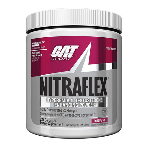 Buy GAT NITRAFLEX 30 SERVINGS FRUIT PUNCH Online - Kulud Pharmacy