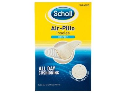 Buy Scholl Air Pillo Comfort Insoles 10 Tab Online - Kulud Pharmacy