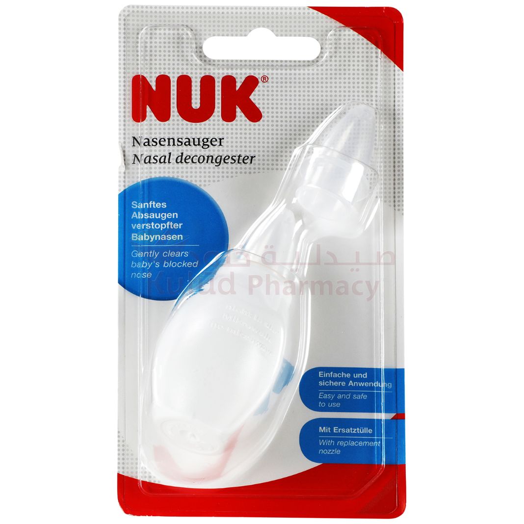 Nuk Nasal Aspirator 1 PC | Baby Gear Nuk Nasal Aspirator 1 PC | Baby Gear