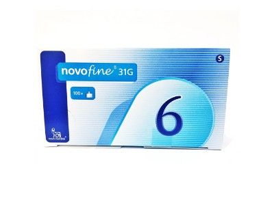 Buy Novofine 31G 0.25X6Mm Needle 100 PC Online - Kulud Pharmacy