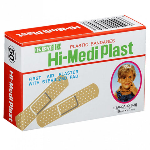 Buy Kbm Hi Mediplast Plaster 50 PC Online - Kulud Pharmacy