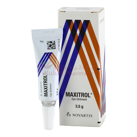 Buy MAXITROL EYE OINT 3.5G * 10 Tab Online - Kulud Pharmacy