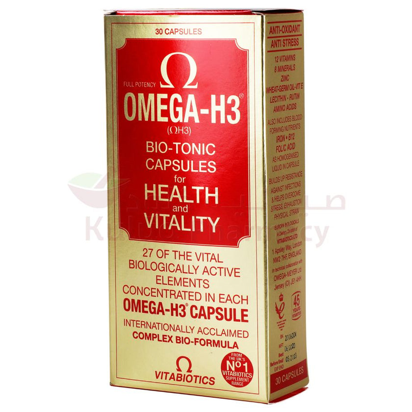 Buy Omega H3 Capsule 30 PC Online Kulud Pharmacy